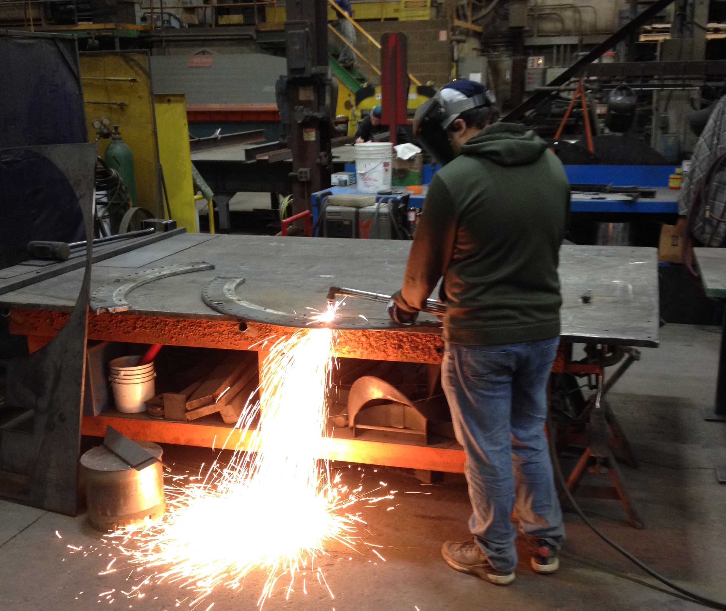 VFI welder in LaSalle, IL.