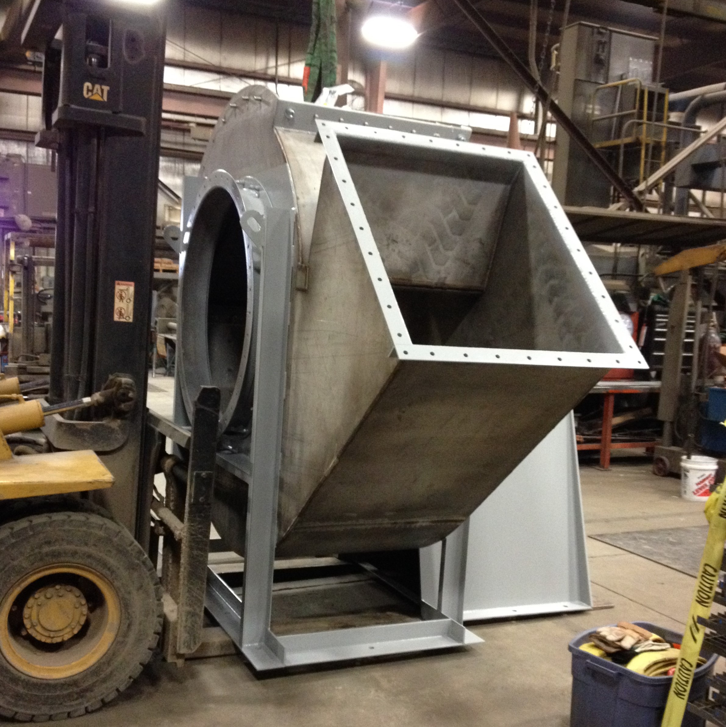 custom fabrication of fan housing